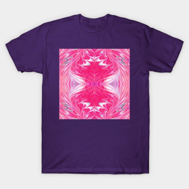 marbling heart T-Shirt by poupoune